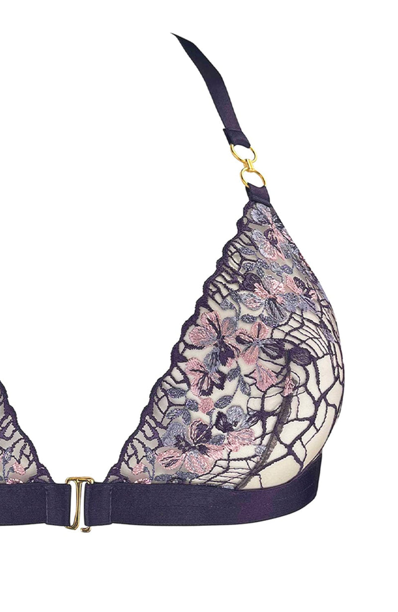Amela Soft Triangle Bra-Bras-Bordelle-SHEER, SHEER, Luxury lingerie brand, Luxury lingerie Hong Kong, Designer lingerie HK, Designer lingerie online, International luxury lingerie, Luxury lingerie gift ideas, buy lingerie online, Designer lingerie global delivery, Luxury lingerie shipping to Australia, Luxury lingerie shipping to Singapore
