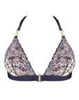 Sheer Lingerie Bordelle Bras Deep Purple / 2502 / 1 Amela Soft Triangle Bra