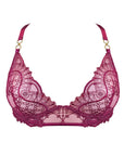 Sheer Lingerie Bordelle Bras Magenta / 2401 / XS Mari Soft Cup Bra
