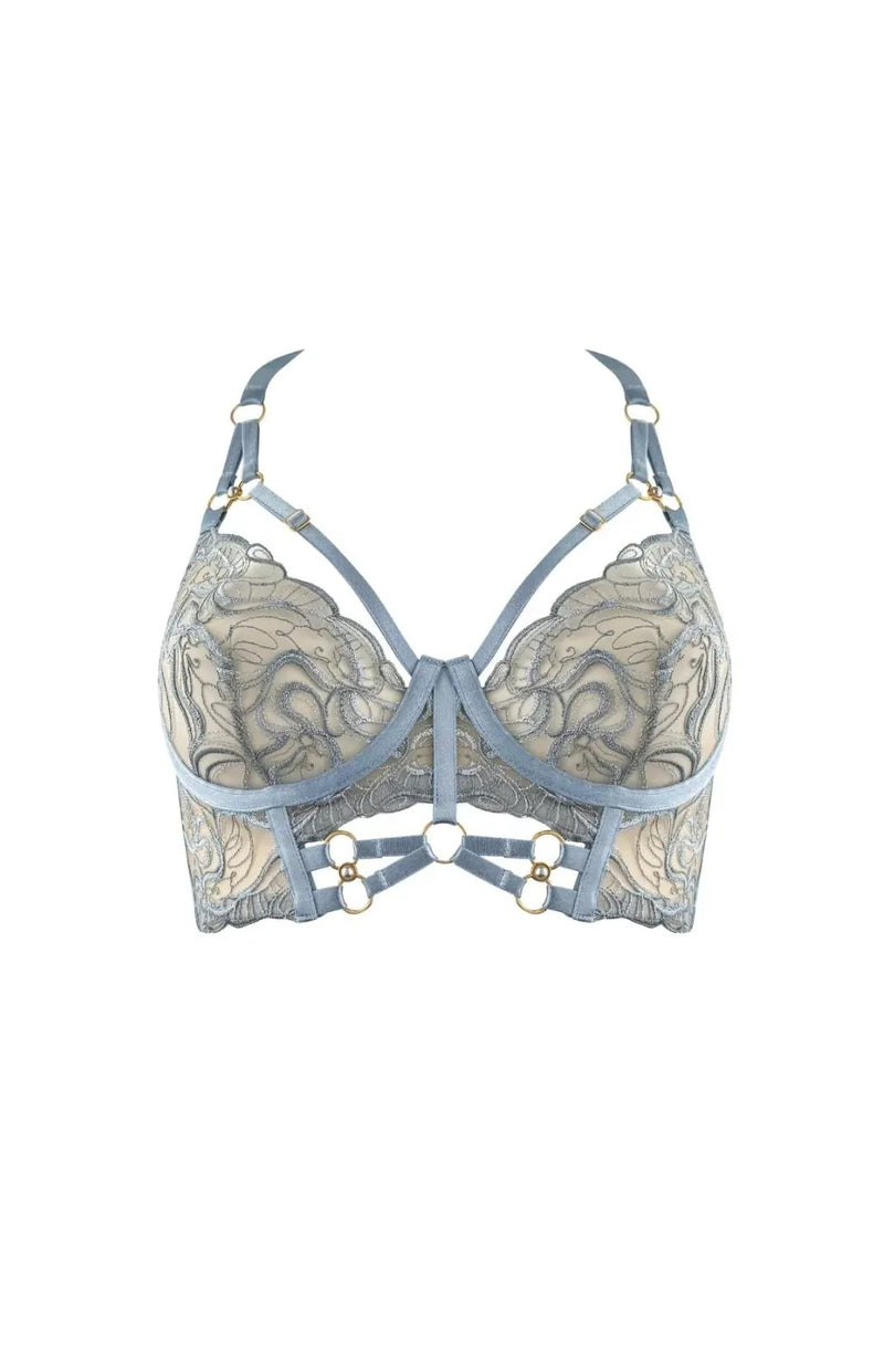 Sheer Lingerie Bordelle Bras Pearl Bodice Bra