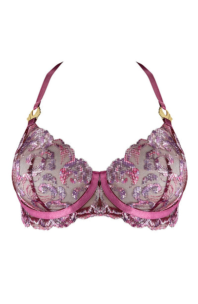 Sheer Lingerie Bordelle Bras Siren Balconette Wire Bra