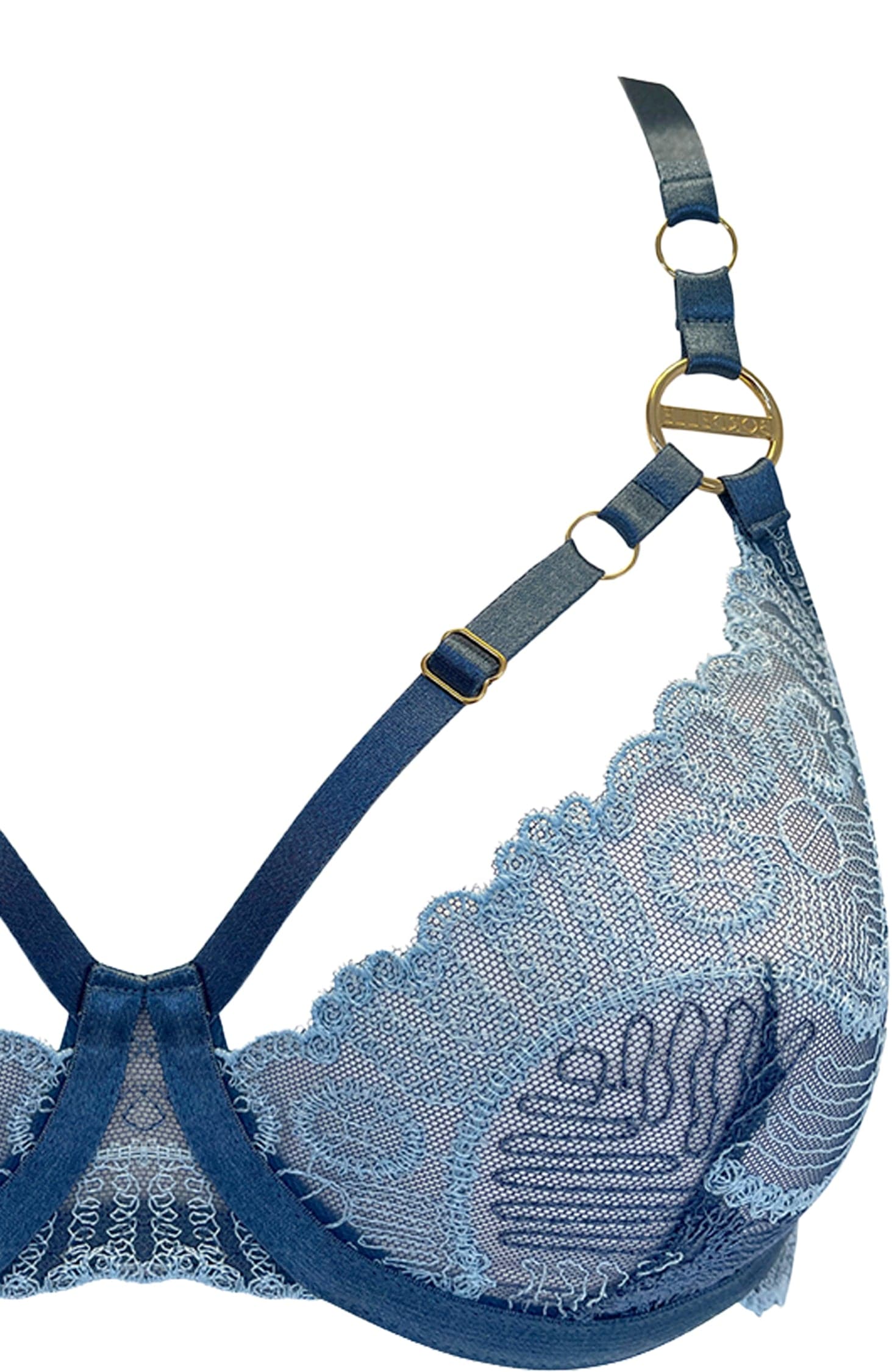 Sheer Lingerie Bordelle Bras Tierra Balconette Wire Bra