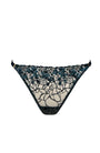 Sheer Lingerie Bordelle Underwear Teal / 2502 / 1 Amela Thong