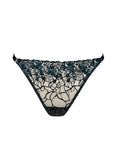 Sheer Lingerie Bordelle Underwear Teal / 2502 / 1 Amela Thong