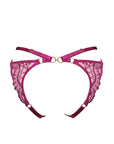 Sheer Lingerie Bordelle Underwear Mari Open Back Brief