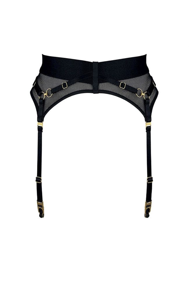 Sheer Lingerie Bordelle Underwear Black / 1 Nara Suspender