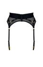 Sheer Lingerie Bordelle Underwear Black / 1 Nara Suspender