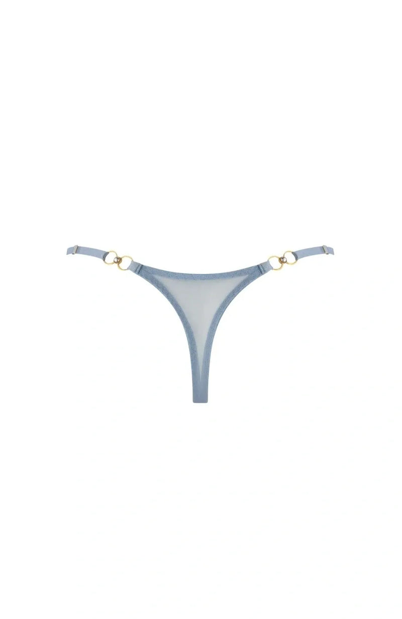 Sheer Lingerie Bordelle Underwear Pearl Thong