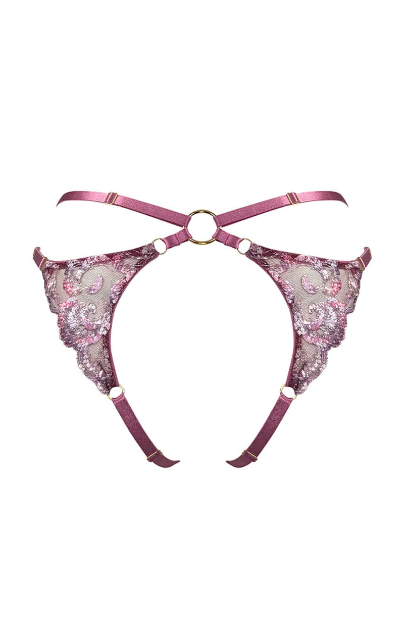 Siren Open Back Brief-Underwear-Bordelle-SHEER, SHEER, Luxury lingerie brand, Luxury lingerie Hong Kong, Designer lingerie HK, Designer lingerie online, International luxury lingerie, Luxury lingerie gift ideas, buy lingerie online, Designer lingerie global delivery, Luxury lingerie shipping to Australia, Luxury lingerie shipping to Singapore