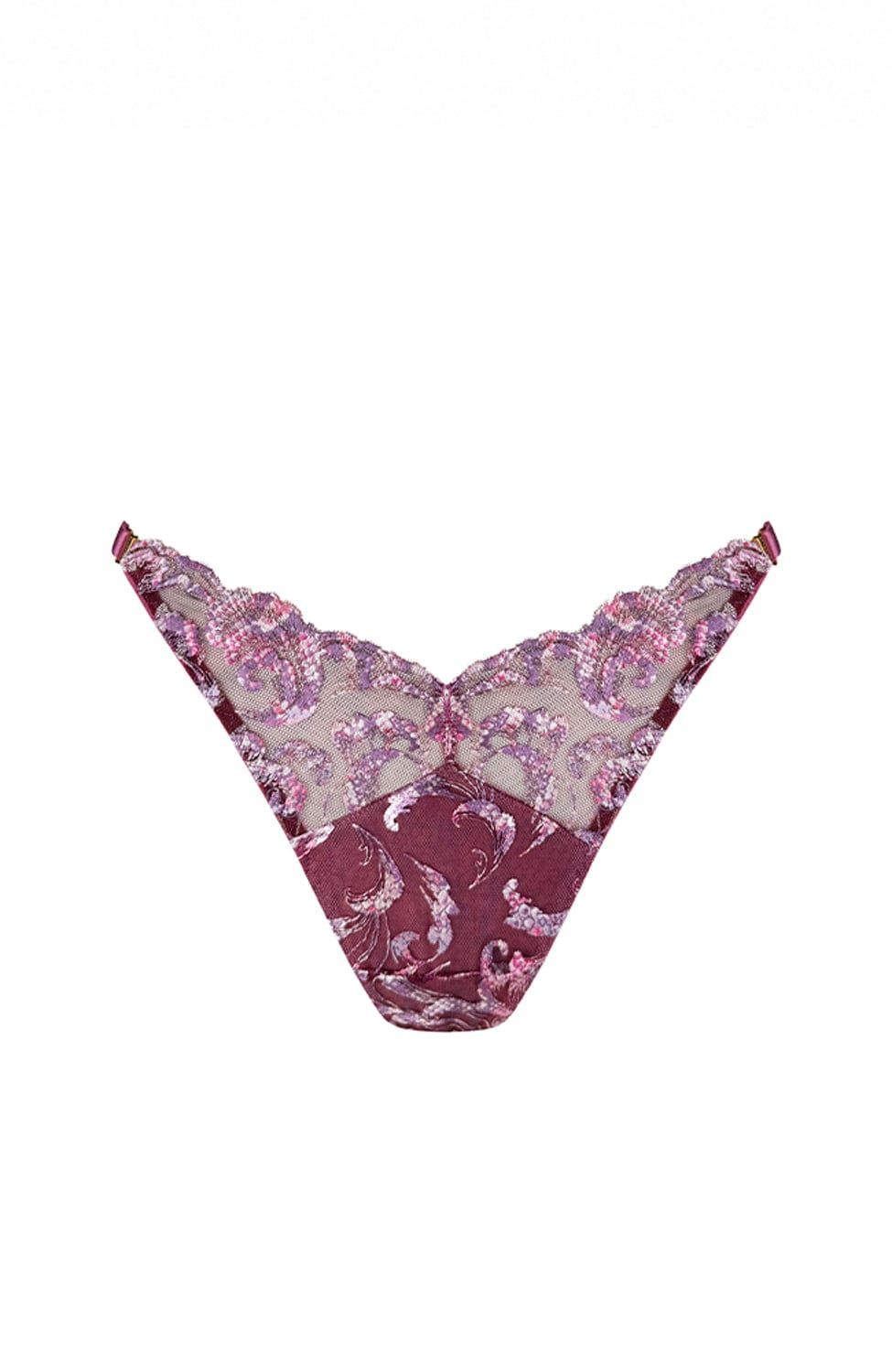 Sheer Lingerie Bordelle Underwear Siren Strap Thong