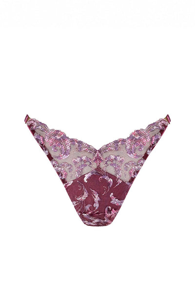 Sheer Lingerie Bordelle Underwear Siren Strap Thong