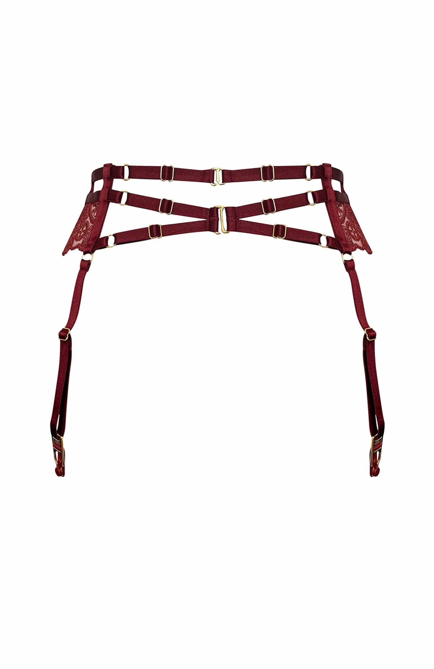 Sheer Lingerie Bordelle Underwear Tierra Suspender