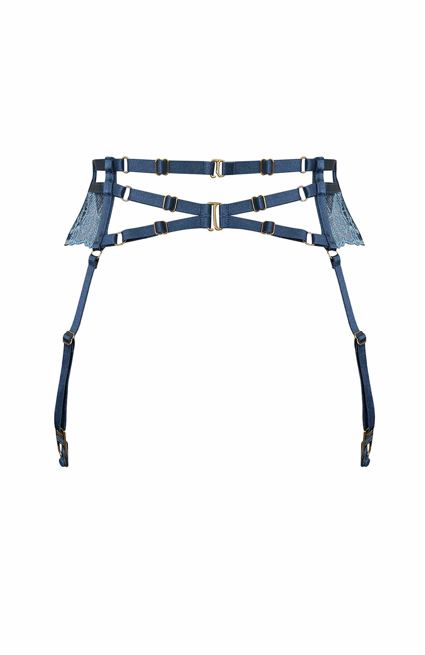 Sheer Lingerie Bordelle Underwear Tierra Suspender