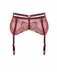 Sheer Lingerie Bordelle Underwear Morello / 2501 / 1 Tierra Suspender