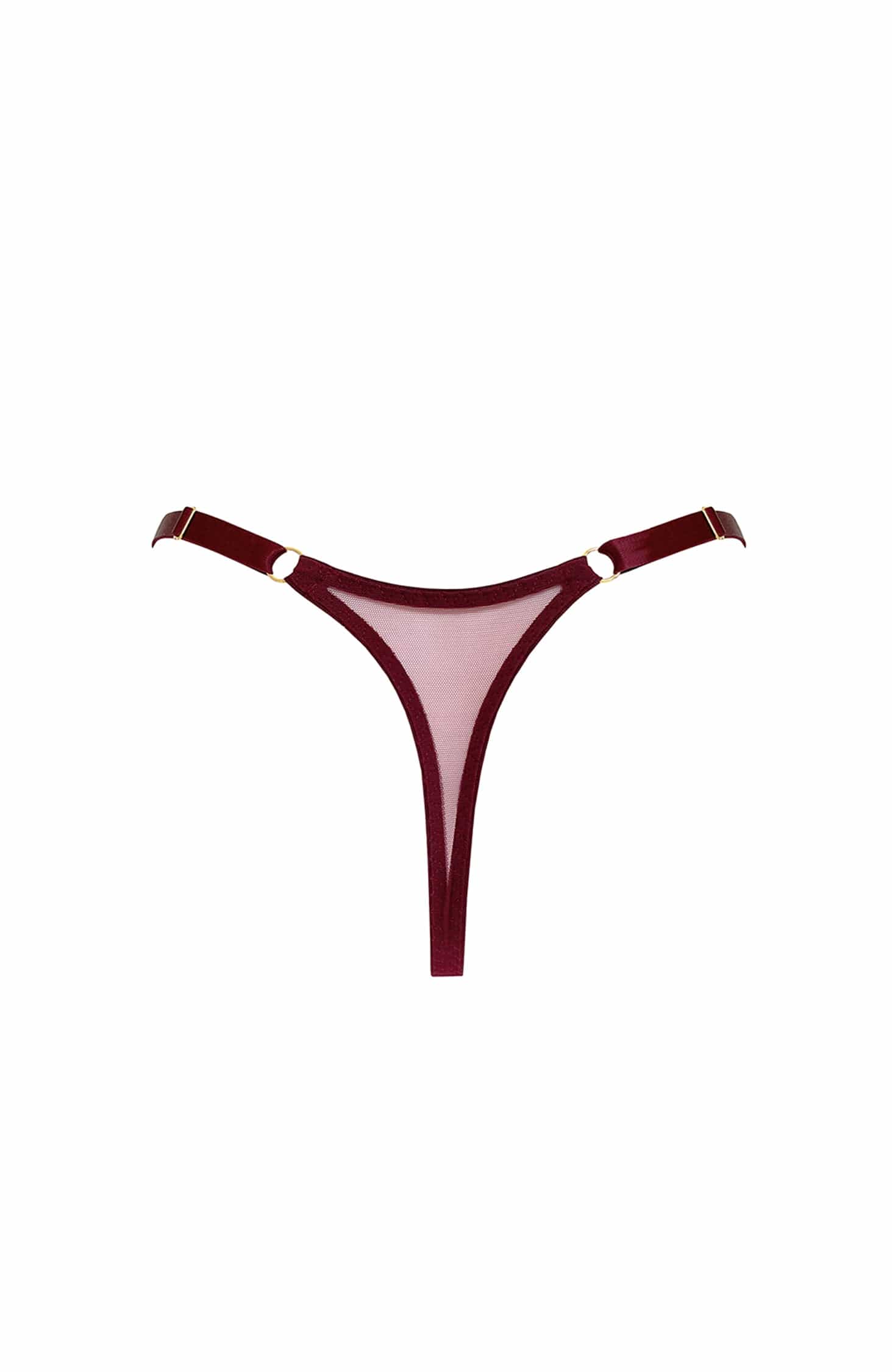 Sheer Lingerie Bordelle Underwear Tierra Thong