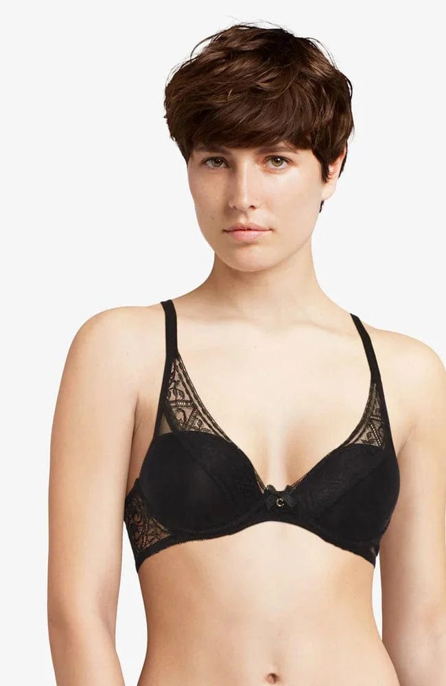 Alto Plunge T-Shirt Bra-Bras-Chantelle-SHEER, SHEER, Luxury lingerie brand, Luxury lingerie Hong Kong, Designer lingerie HK, Designer lingerie online, International luxury lingerie, Luxury lingerie gift ideas, buy lingerie online, Designer lingerie global delivery, Luxury lingerie shipping to Australia, Luxury lingerie shipping to Singapore