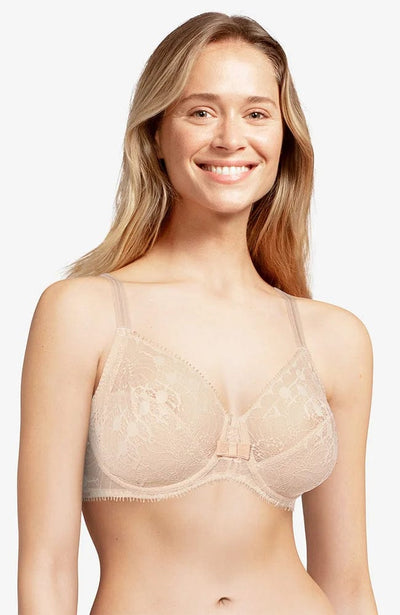 Day To Night Very Covering Underwire Bra-Bras-Chantelle-SHEER, SHEER, Luxury lingerie brand, Luxury lingerie Hong Kong, Designer lingerie HK, Designer lingerie online, International luxury lingerie, Luxury lingerie gift ideas, buy lingerie online, Designer lingerie global delivery, Luxury lingerie shipping to Australia, Luxury lingerie shipping to Singapore