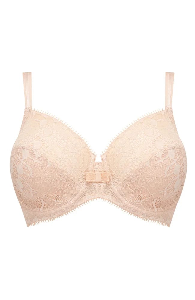 Sheer Lingerie Chantelle Bras Golden Beige / 32A Day To Night Very Covering Underwire Bra