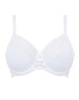 Sheer Lingerie Chantelle Bras White / 32A Day To Night Very Covering Underwire Bra