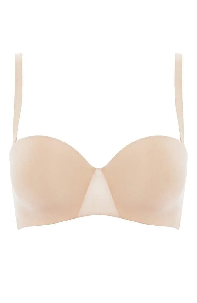 Sheer Lingerie Chantelle Bras Golden Beige / 32A Essentiall Bandeau Strapless Bra