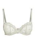 Sheer Lingerie Chantelle Bras Green Tea / 32D Fleurs Covering Underiwre Bra