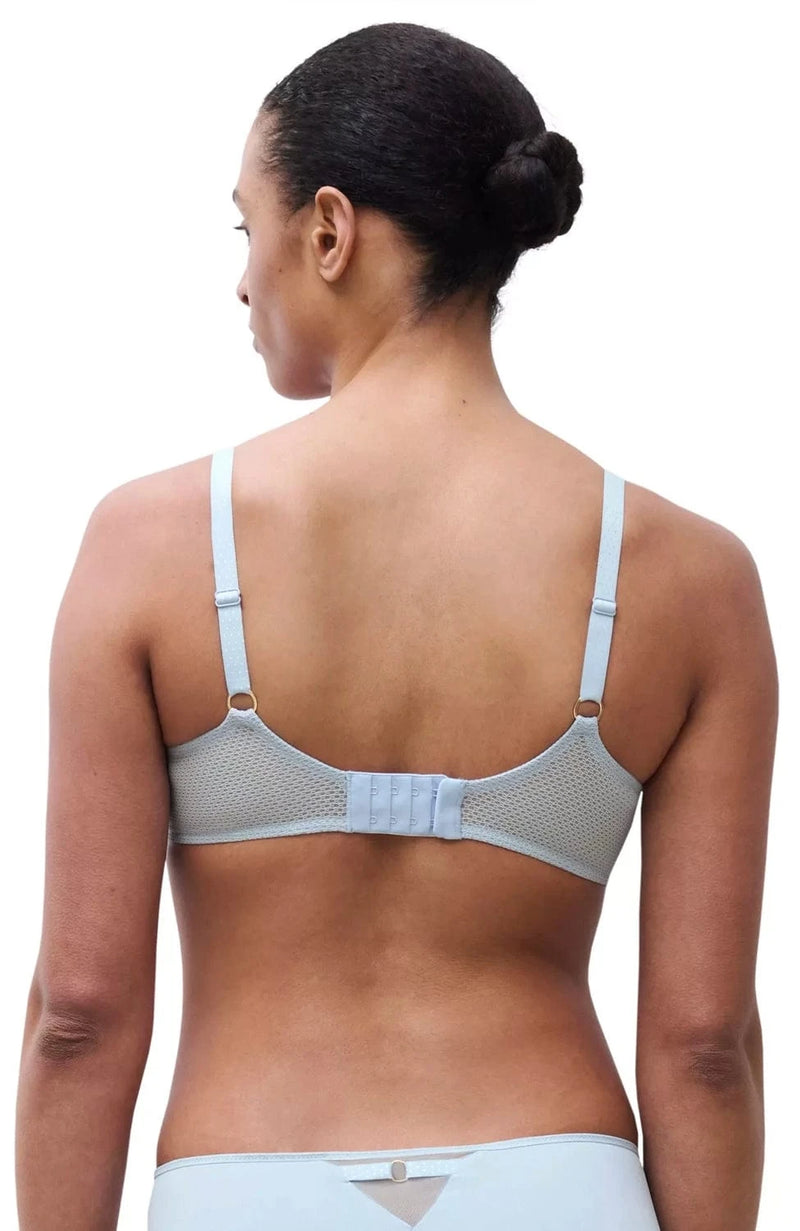 Sheer Lingerie Chantelle Bras Fleurs Plunge T-Shirt Bra