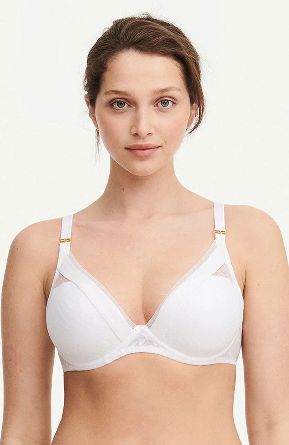 Sheer Lingerie Chantelle Bras Graphic Allure Plunge T-Shirt Bra