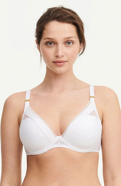 Graphic Allure Plunge T-Shirt Bra-Bras-Chantelle-SHEER, SHEER, Luxury lingerie brand, Luxury lingerie Hong Kong, Designer lingerie HK, Designer lingerie online, International luxury lingerie, Luxury lingerie gift ideas, buy lingerie online, Designer lingerie global delivery, Luxury lingerie shipping to Australia, Luxury lingerie shipping to Singapore