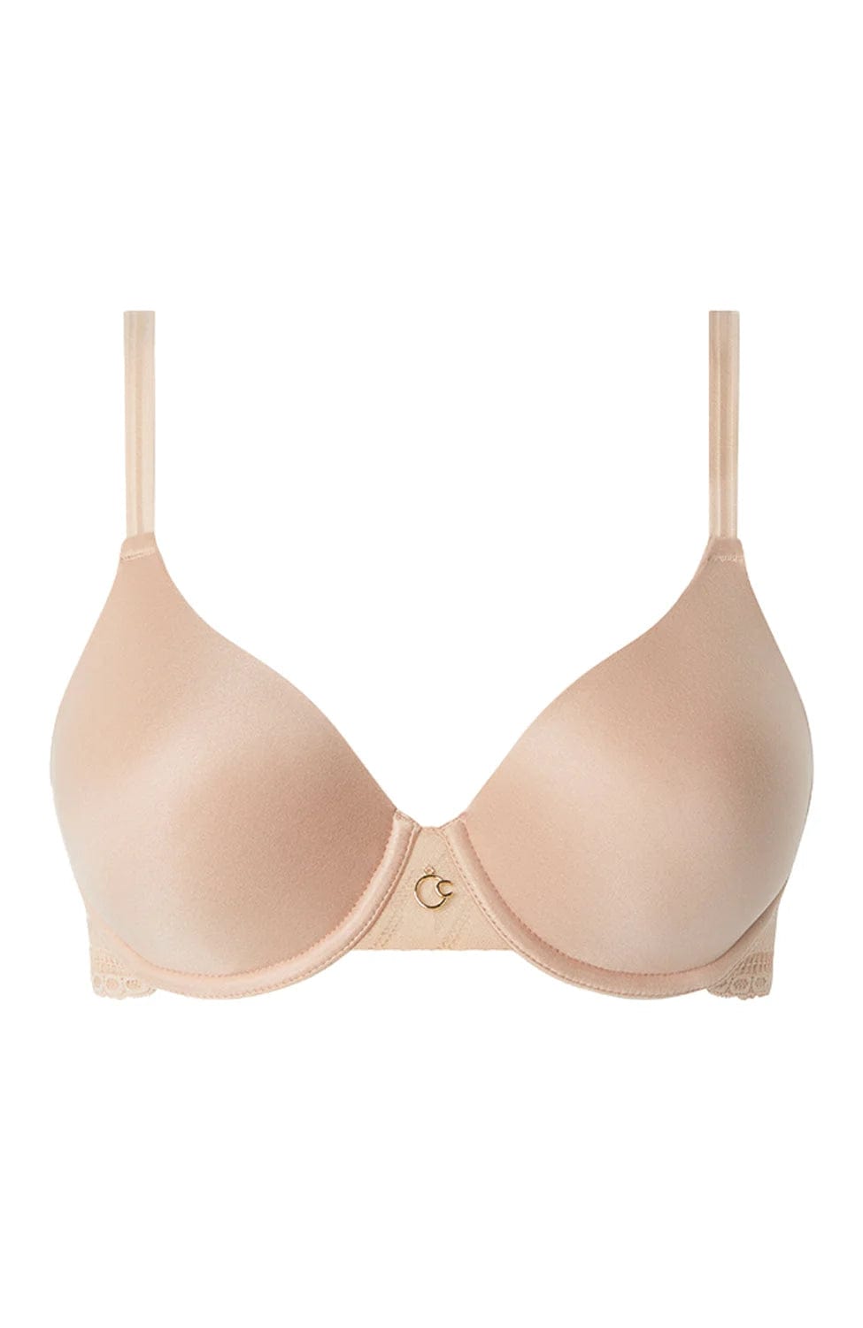 Sheer Lingerie Chantelle Bras Clay Nude / 32D Impression Smooth T-Shirt Bra