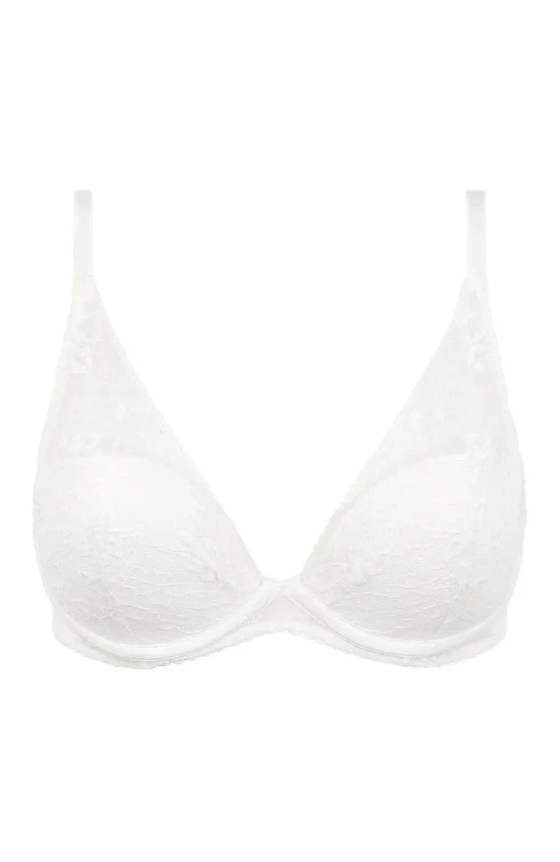 Sheer Lingerie Chantelle Bras Kiss Plunge T-Shirt Bra
