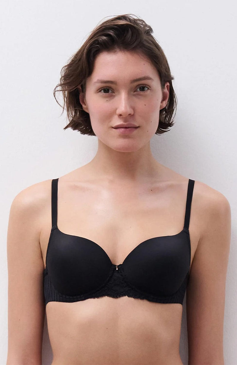 Marilyn Covering T-Shirt Bra and Brief Set-Lingerie Sets-Chantelle-SHEER, SHEER, Luxury lingerie brand, Luxury lingerie Hong Kong, Designer lingerie HK, Designer lingerie online, International luxury lingerie, Luxury lingerie gift ideas, buy lingerie online, Designer lingerie global delivery, Luxury lingerie shipping to Australia, Luxury lingerie shipping to Singapore