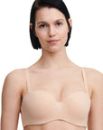 Sheer Lingerie Chantelle Bras Norah Bandeau Strapless Bra