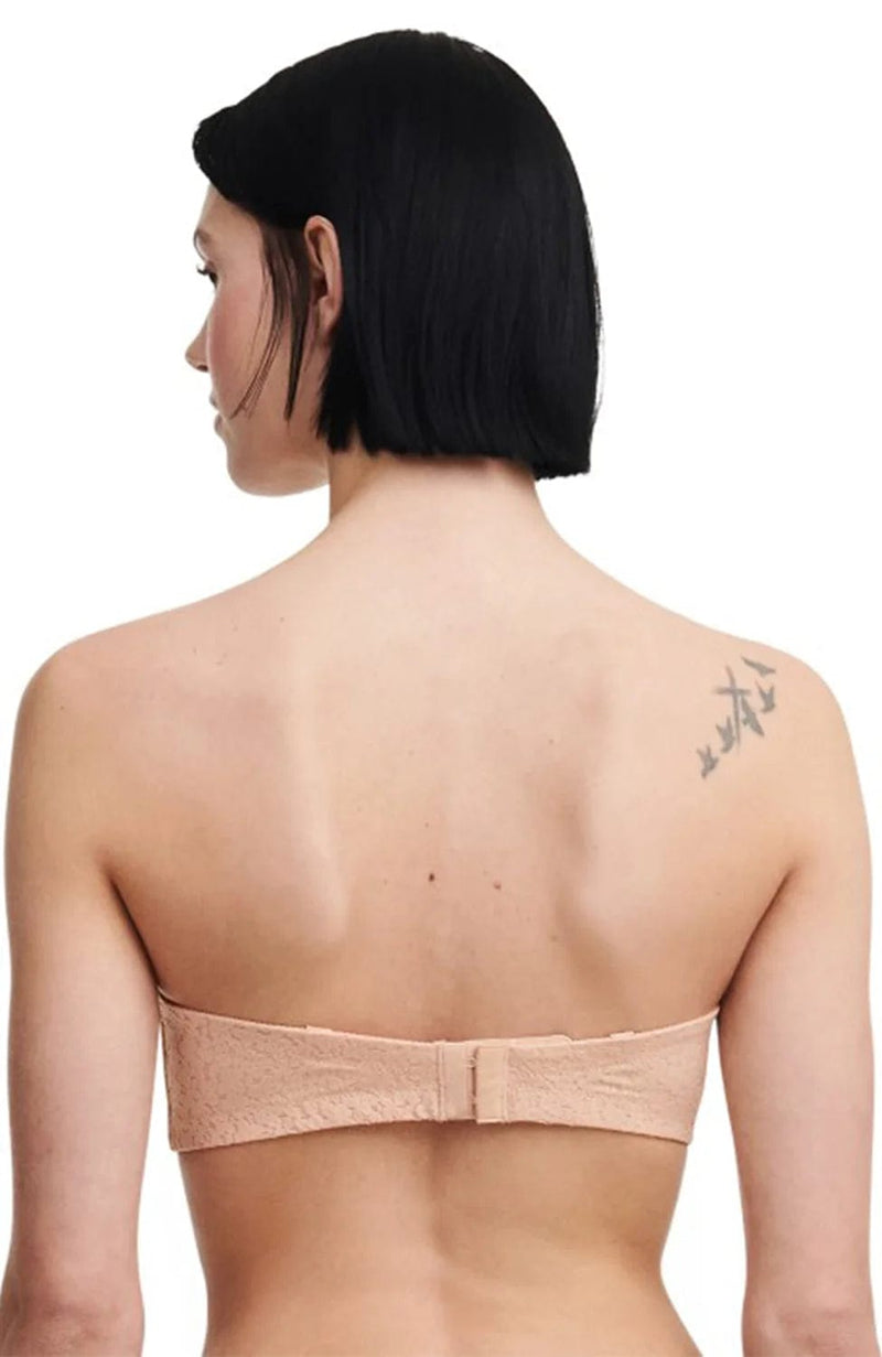 Norah Bandeau Strapless Bra-Bras-Chantelle-SHEER, SHEER, Luxury lingerie brand, Luxury lingerie Hong Kong, Designer lingerie HK, Designer lingerie online, International luxury lingerie, Luxury lingerie gift ideas, buy lingerie online, Designer lingerie global delivery, Luxury lingerie shipping to Australia, Luxury lingerie shipping to Singapore