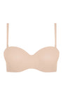 Sheer Lingerie Chantelle Bras Golden Beige / 32B Norah Bandeau Strapless Bra