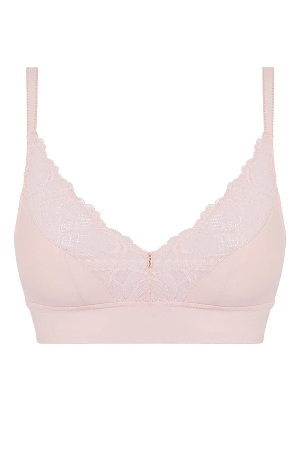 Sheer Lingerie Chantelle Bras Taffeta Pink / 32D Orangerie Dream Wirefree Support Foam Bra