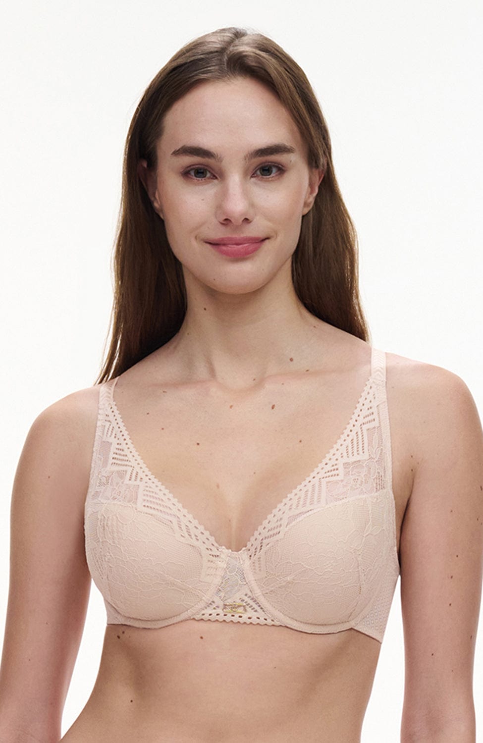 Sheer Lingerie Chantelle Bras Origins Spacer T-Shirt Bra