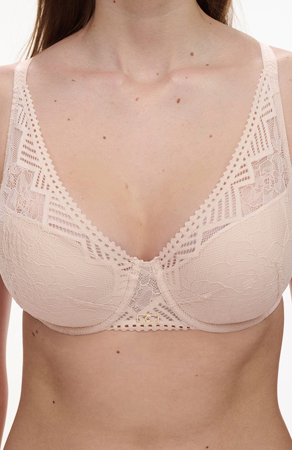 Sheer Lingerie Chantelle Bras Origins Spacer T-Shirt Bra
