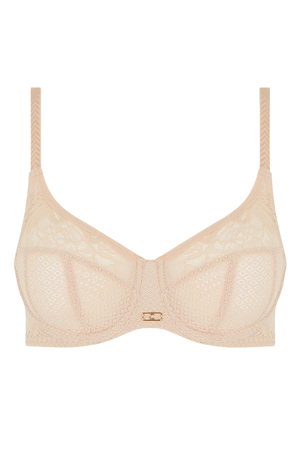 Sheer Lingerie Chantelle Bras Golden Beige / 32A Origins Supportive Underwire Bra