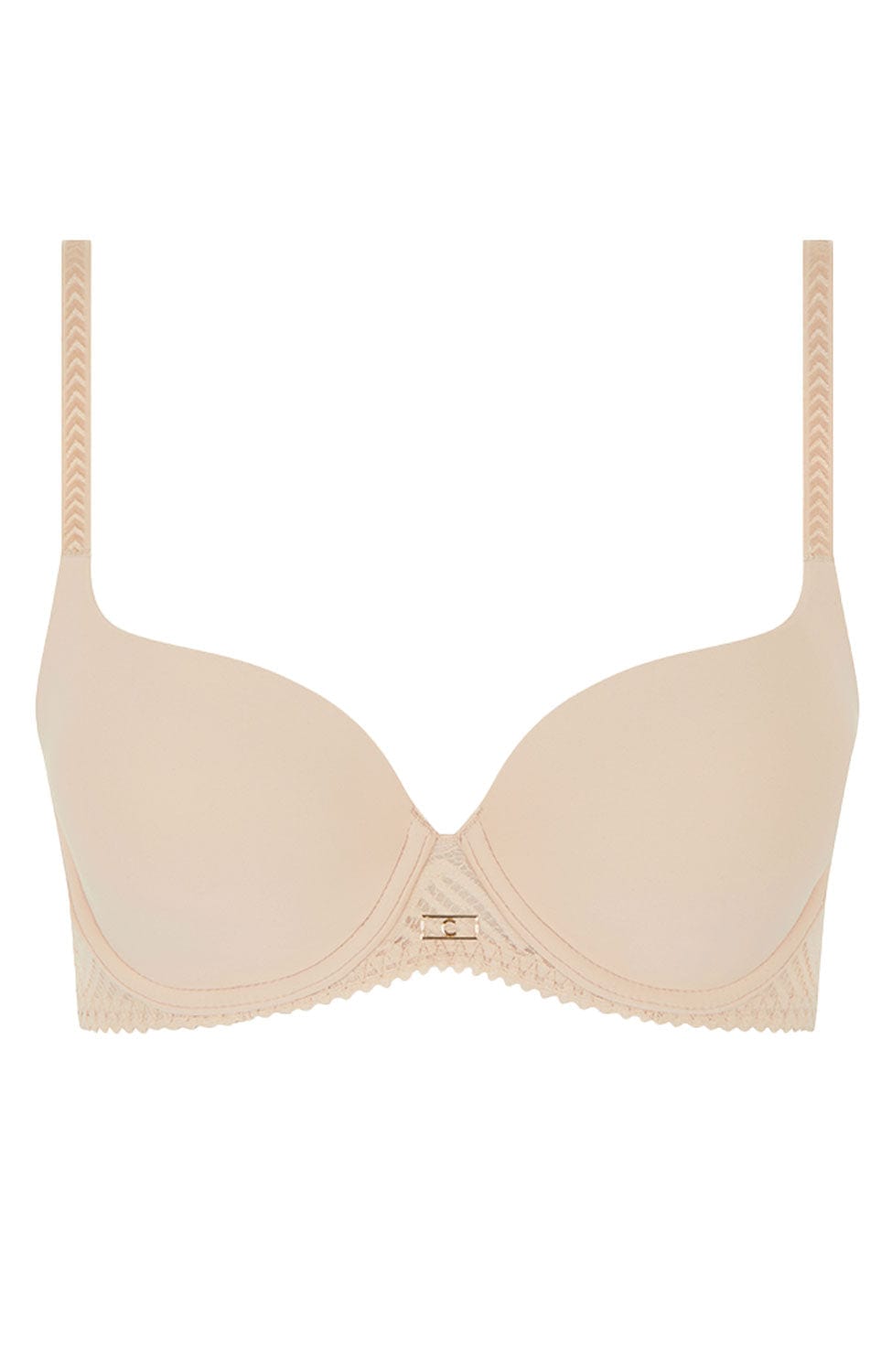 Sheer Lingerie Chantelle Bras Golden Beige / 30A Origins Sweetheart T-Shirt Bra