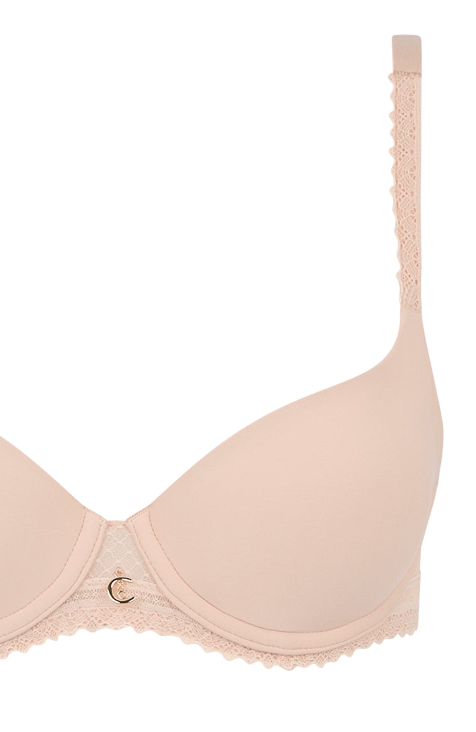 Sheer Lingerie Chantelle Bras Romance Covering T-Shirt Bra