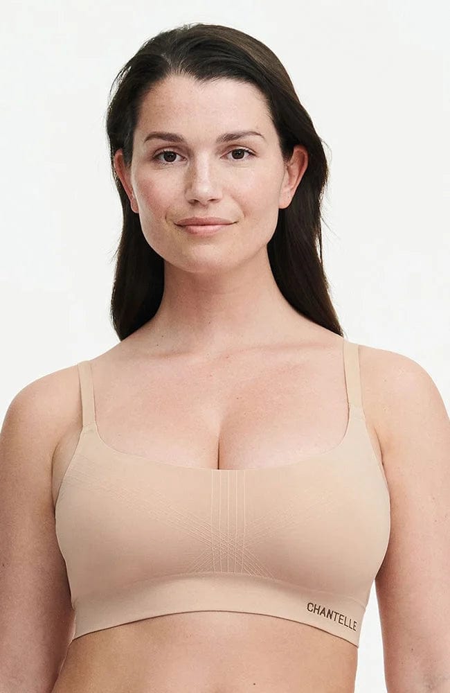 Sheer Lingerie Chantelle Bras Smooth Comfort Padded Wireless Bra