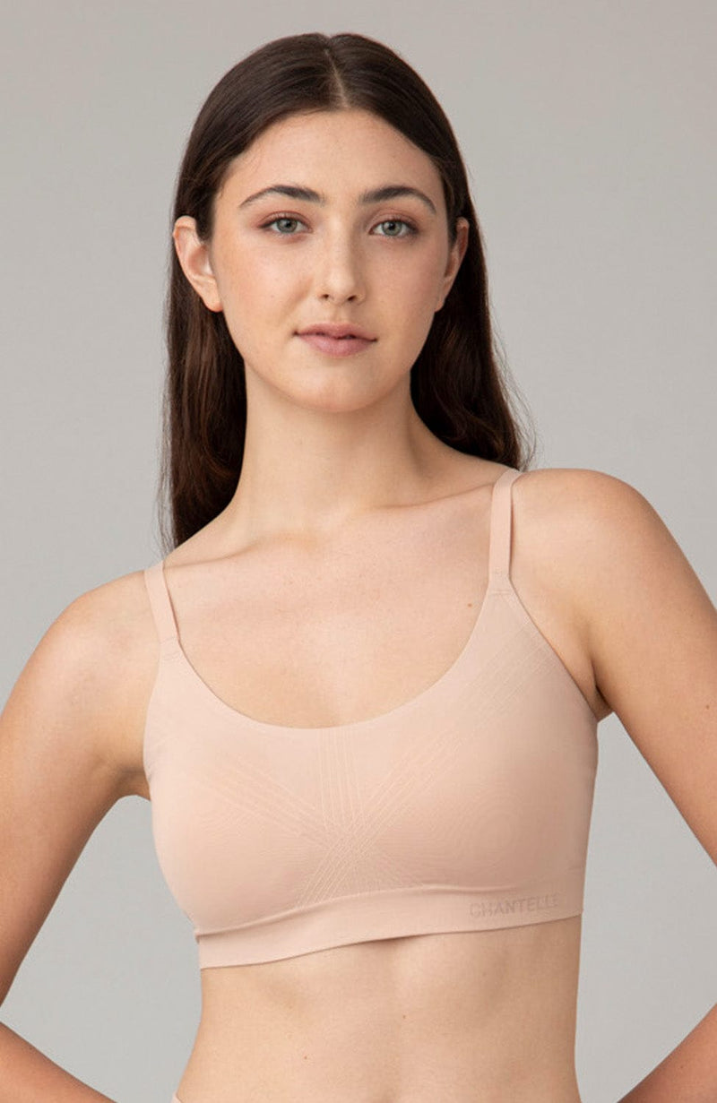 Sheer Lingerie Chantelle Bras Smooth Comfort Padded Wireless Bra