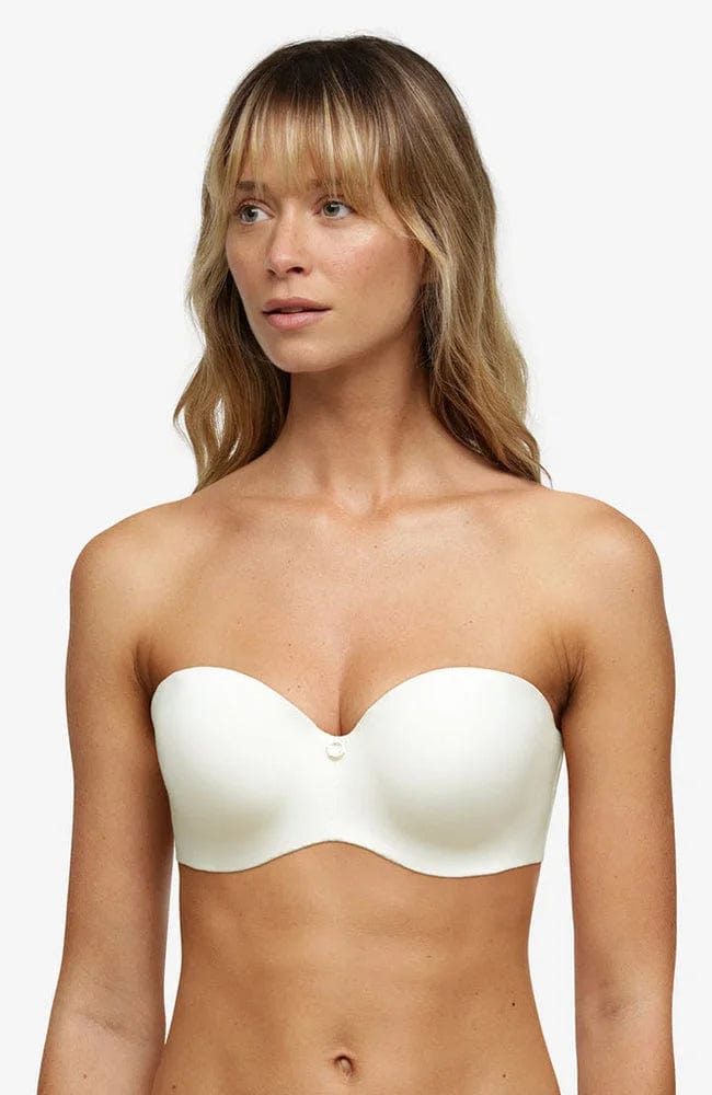 Sheer Lingerie Chantelle Bras True Lace Bandeau Strapless Bra