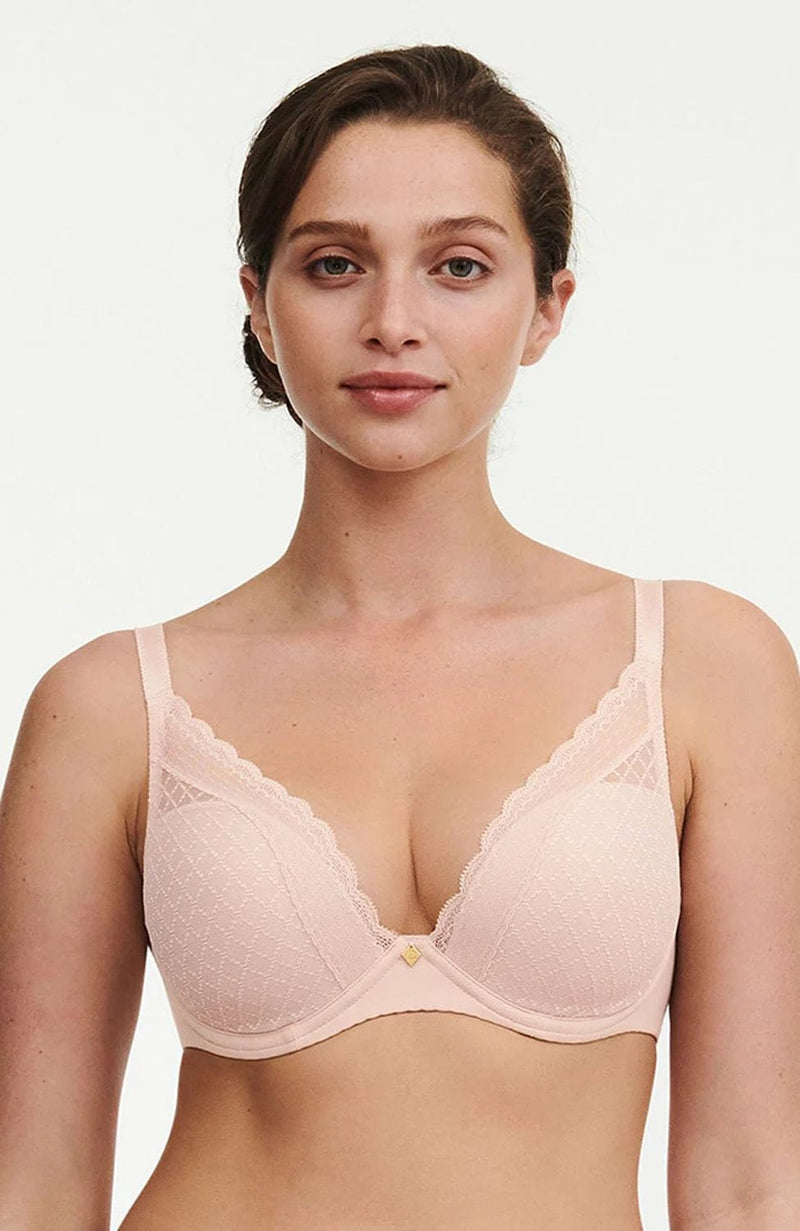 Norah Chic T-shirt Bra and Shorty Set-Lingerie Sets-Chantelle-SHEER, SHEER, Luxury lingerie brand, Luxury lingerie Hong Kong, Designer lingerie HK, Designer lingerie online, International luxury lingerie, Luxury lingerie gift ideas, buy lingerie online, Designer lingerie global delivery, Luxury lingerie shipping to Australia, Luxury lingerie shipping to Singapore