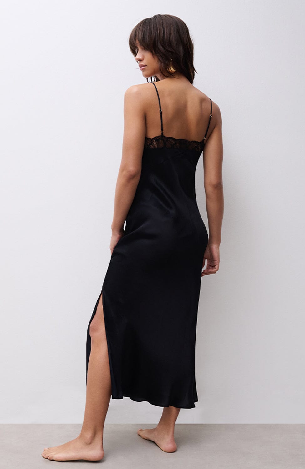 Sheer Lingerie Chantelle Loungewear Muse Long Nightdress