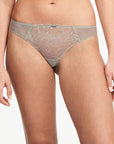 Sheer Lingerie Chantelle Underwear Fleurs Tanga