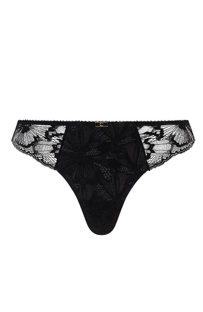 Sheer Lingerie Chantelle Underwear Black / 2502 / XS Muse Tanga