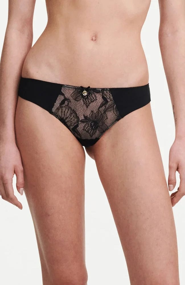 Sheer Lingerie Chantelle Underwear Orchids Tanga