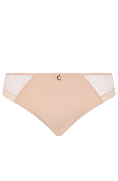 Sheer Lingerie Chantelle Underwear Golden Beige / XS Romance Full Brief