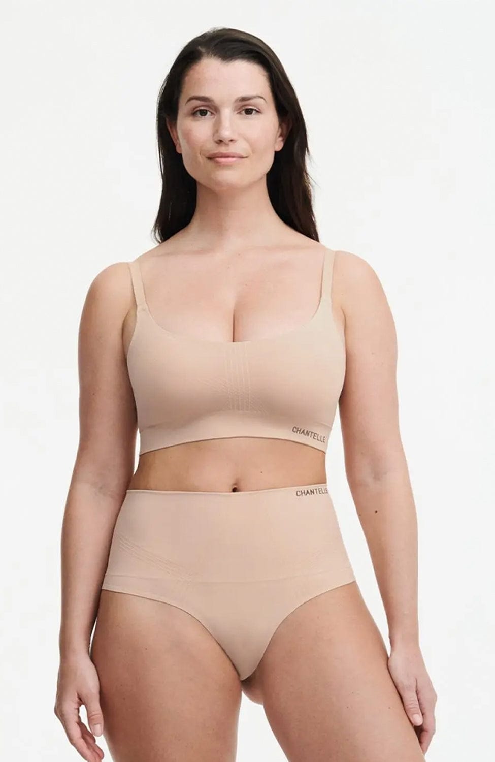 Sheer Lingerie Chantelle Underwear Smooth Comfort High Waist Thong